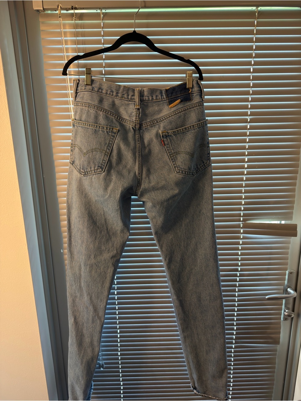 Levi's Slim Straight Light Blue Denim Jeans